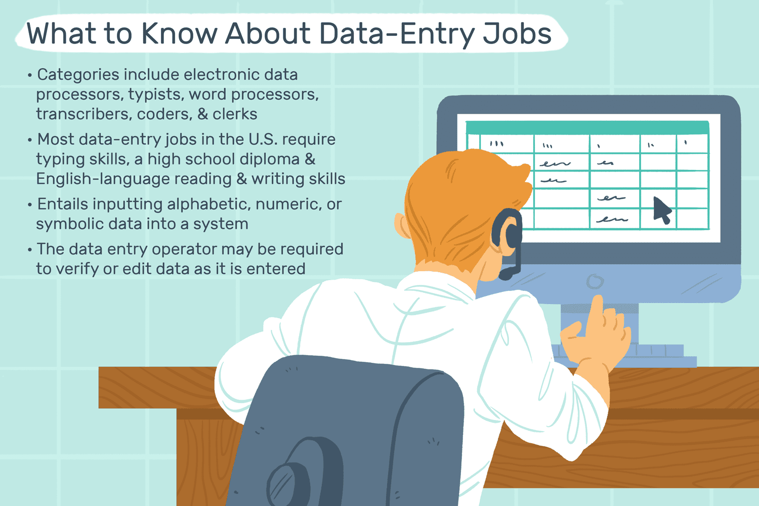 data entry roles