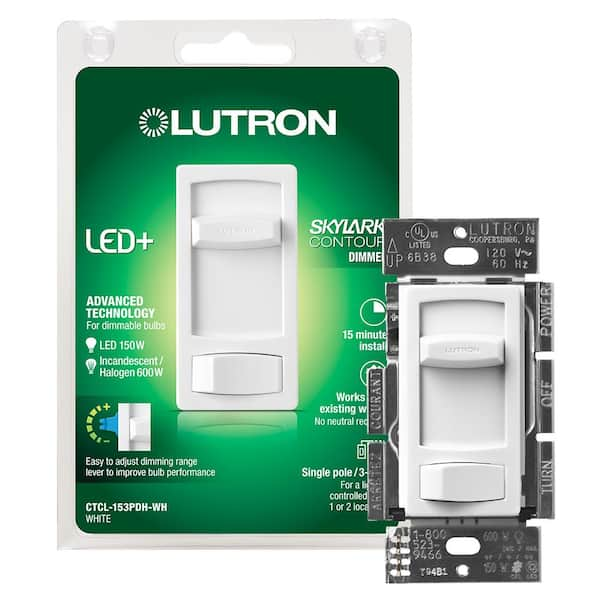 dimmer switch for led lights home depot