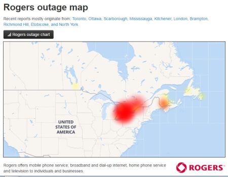 issues with rogers internet