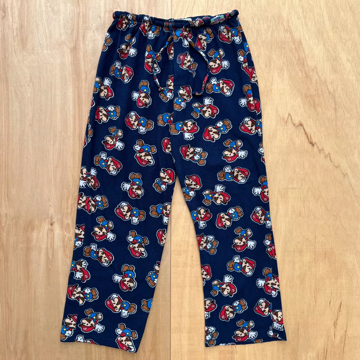 mens mario pajama pants