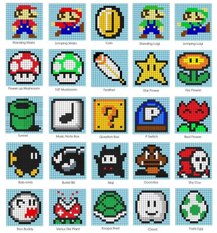 hama beads plantillas