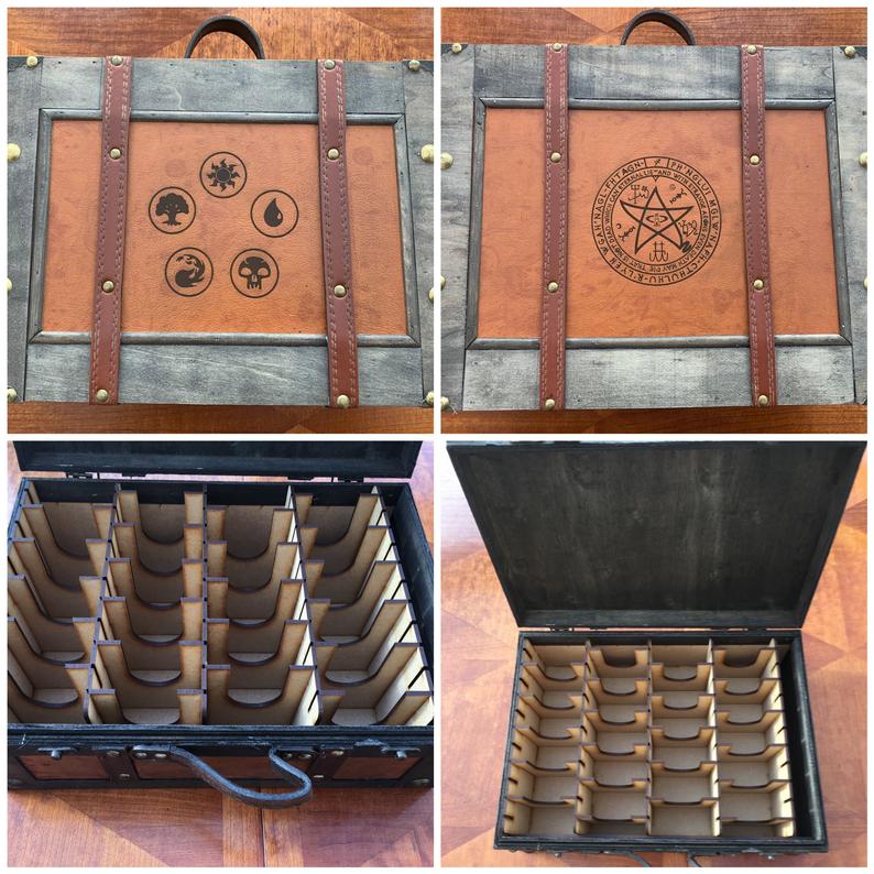 mtg card storage box