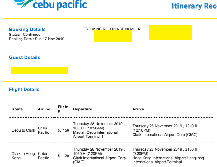 cebu pacific book flight