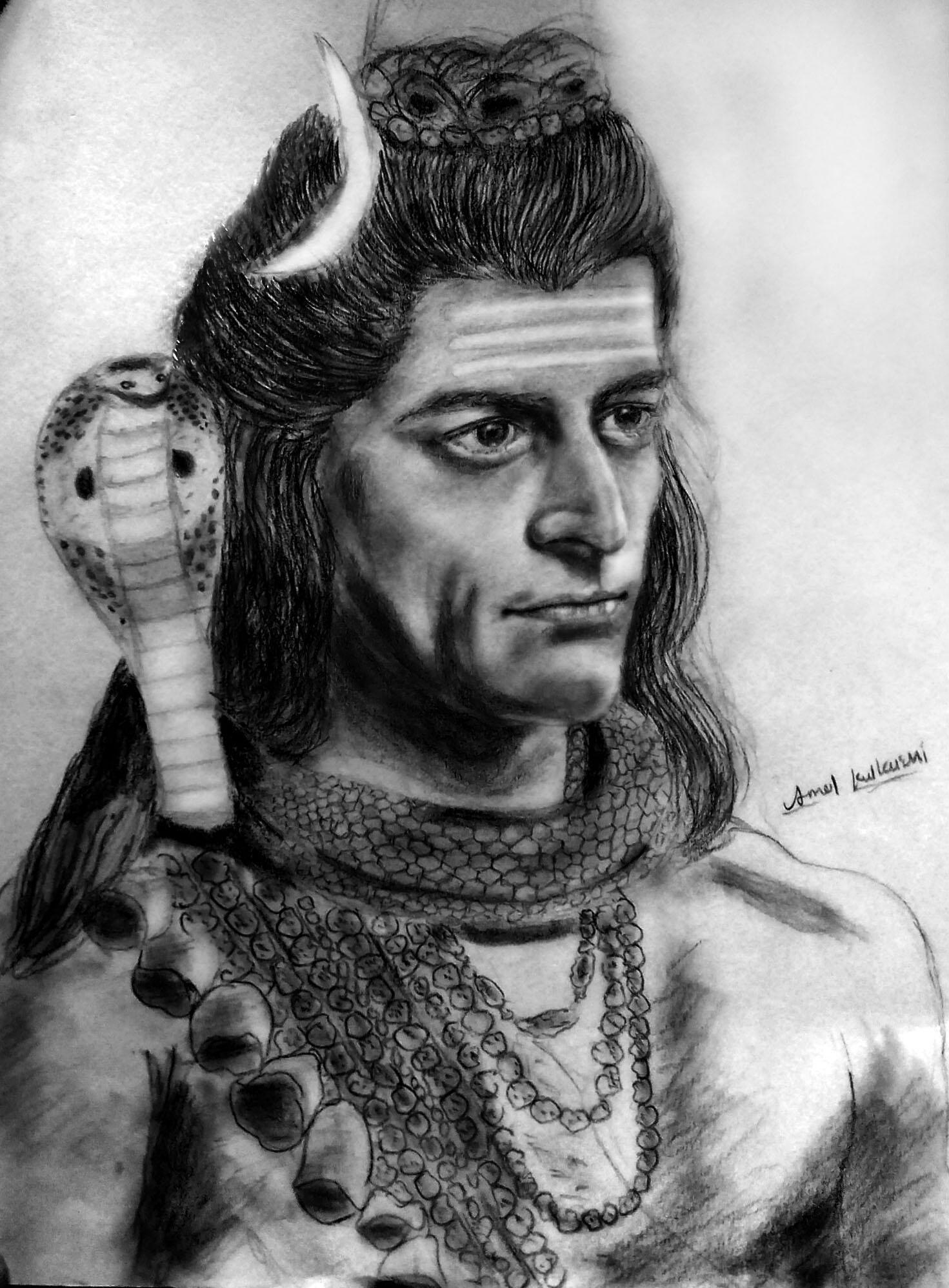 devon ke dev mahadev drawing