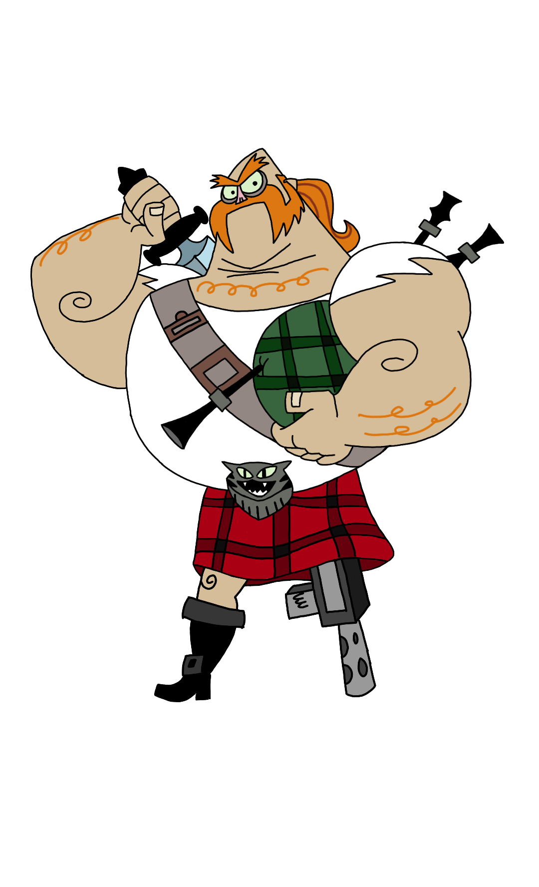 samurai jack scotsman