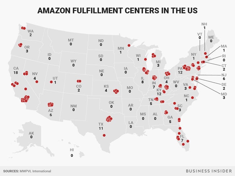 amazon locations near me