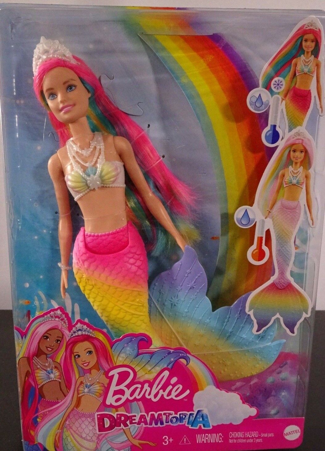barbie dreamtopia rainbow magic mermaid doll