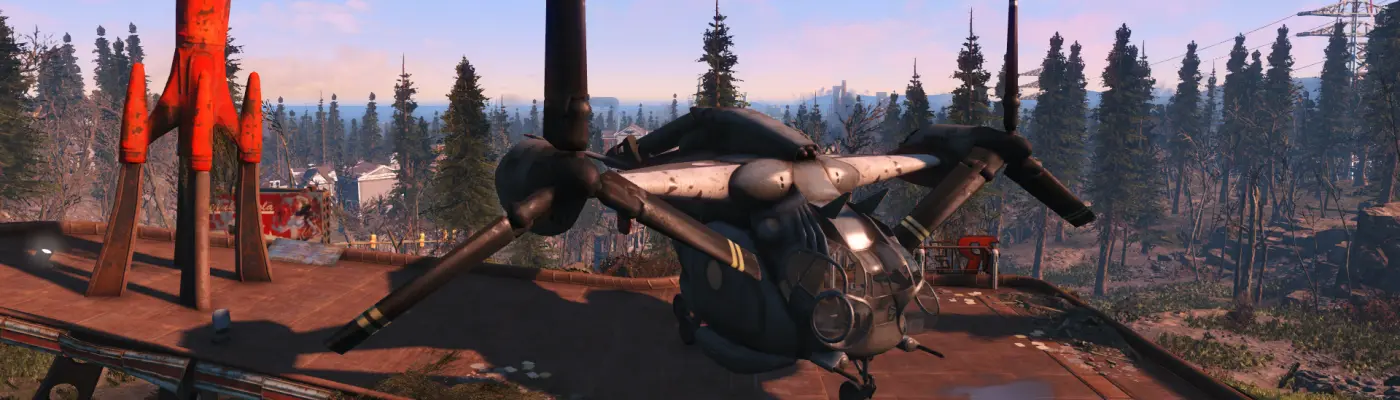 how to use vertibird travel fallout 4