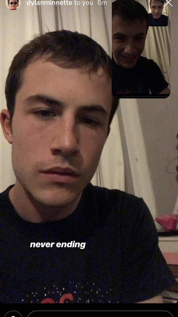 dylan minnette snapchat