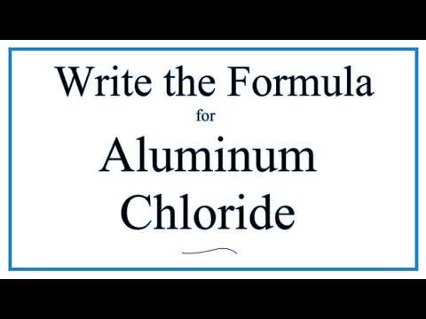 formula aluminum chloride