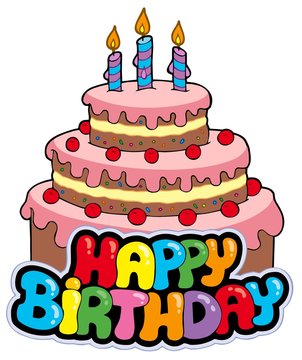 birthday cakes clipart