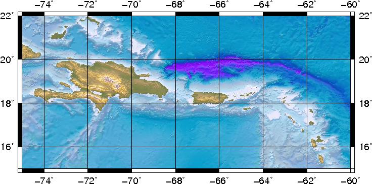 puerto rico latitude and longitude