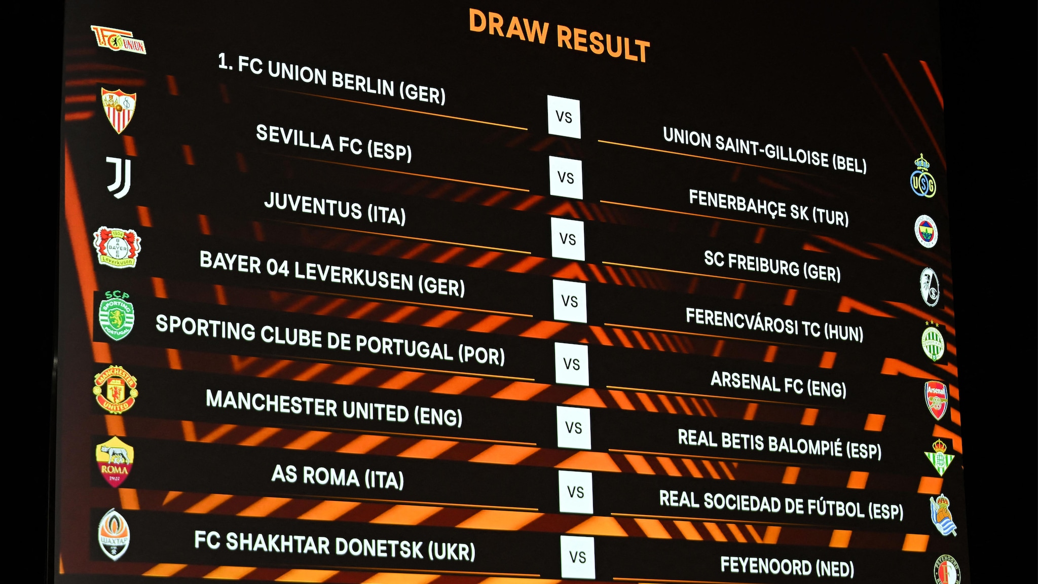 europa league bracket