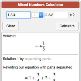 fraction and whole number multiplication calculator