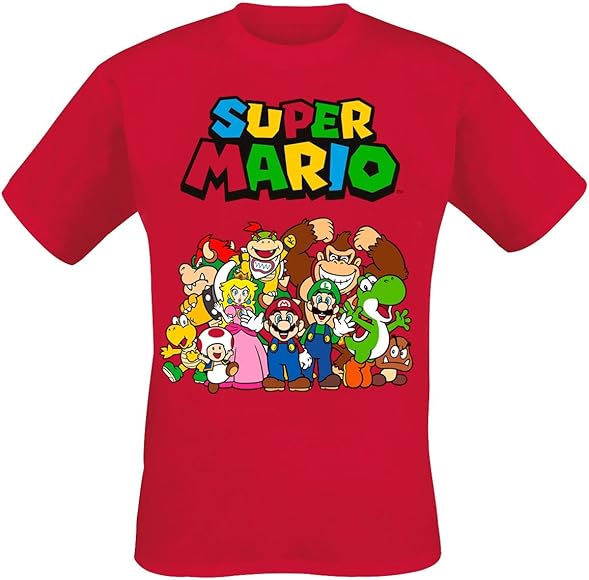 super mario red shirt