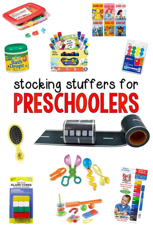 stocking stuffers for 3-4 year olds