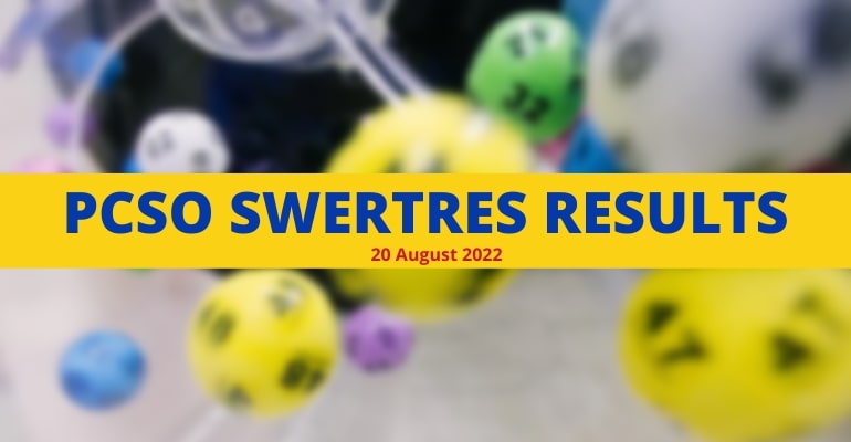 swertres result august 20 2022