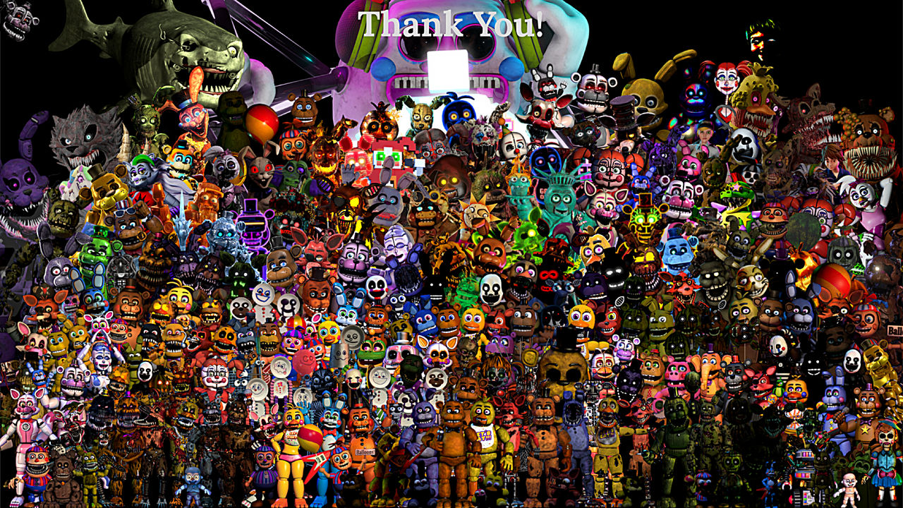 all the animatronics