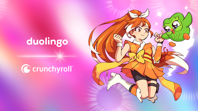 duolingo x crunchyroll