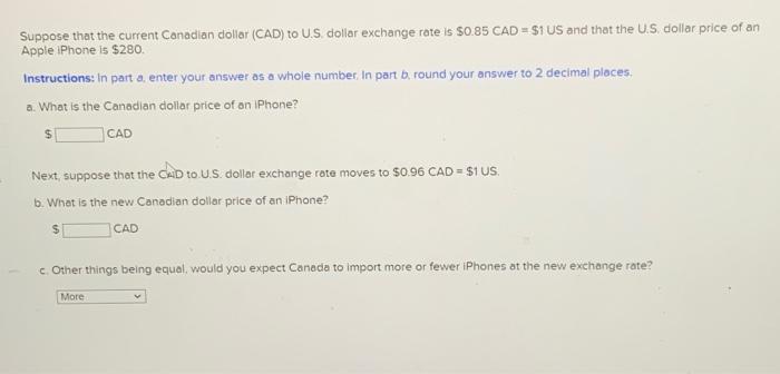 280 canadian to us dollar