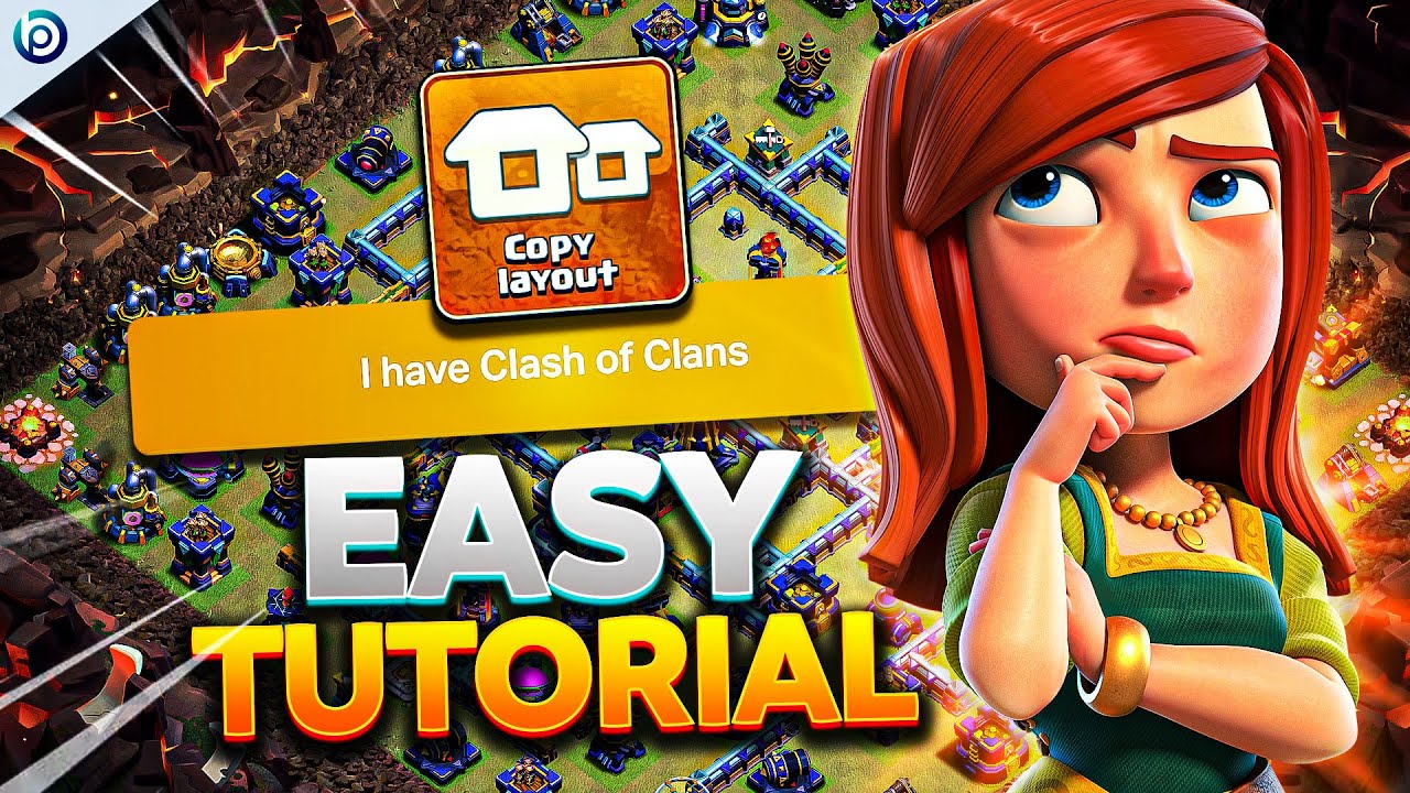 how to copy base in clash of clans