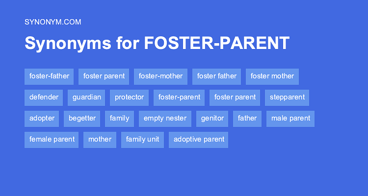 synonyms for foster