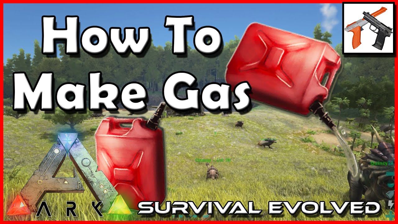 how to make gas in ark survival evolved