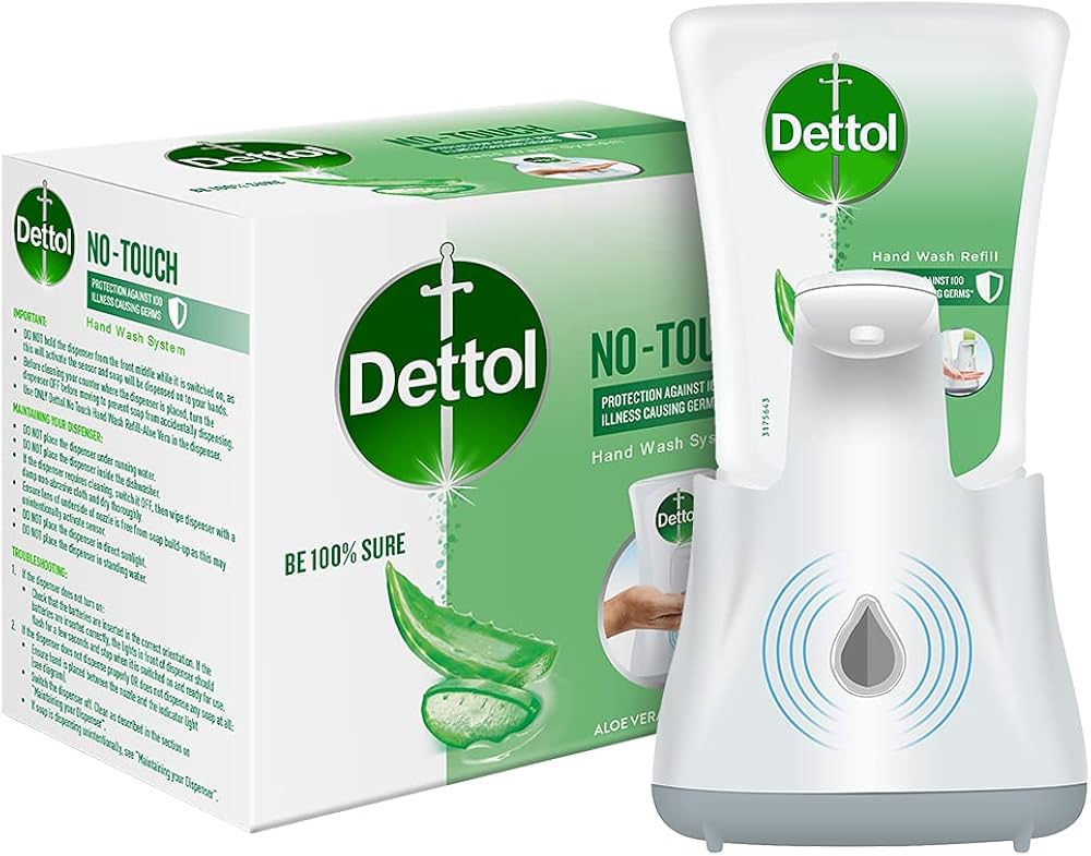 dettol hand wash dispenser