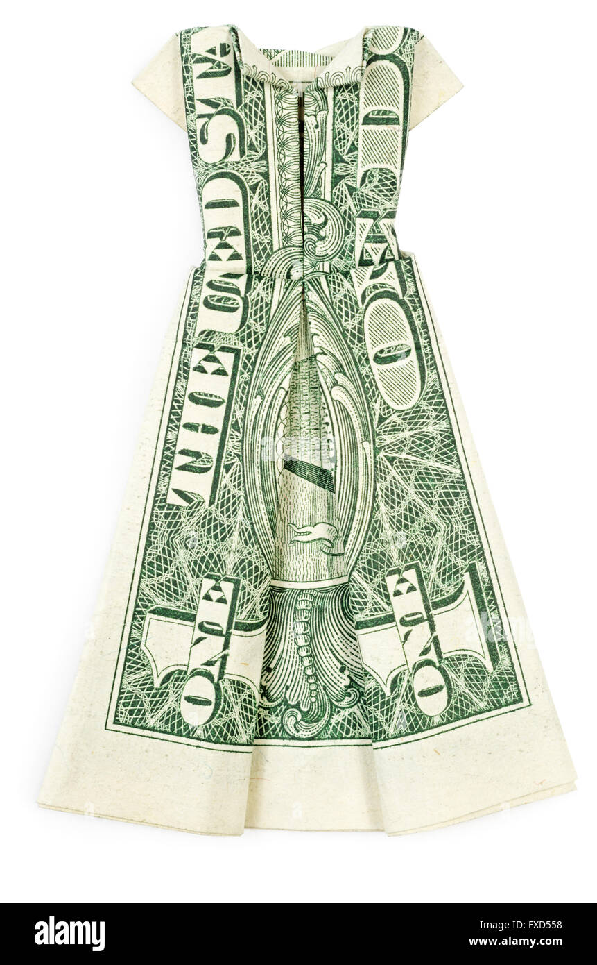 dollar bill dress