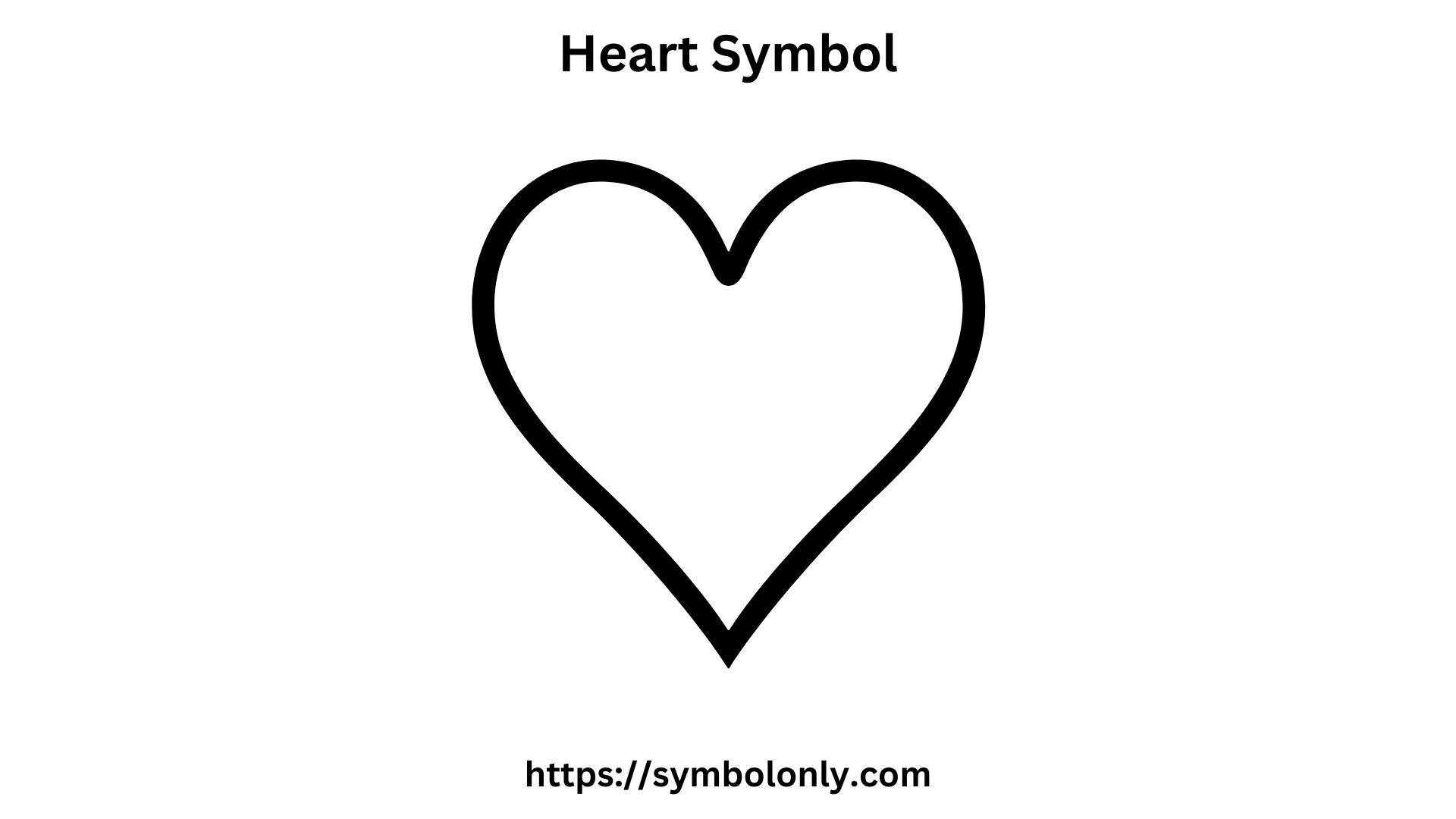 black heart symbol copy and paste