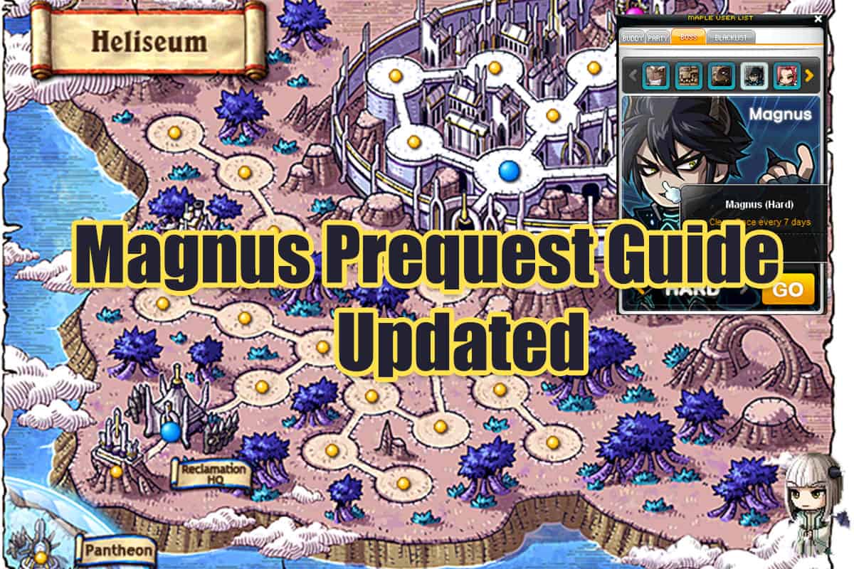 maplestory easy magnus prequest