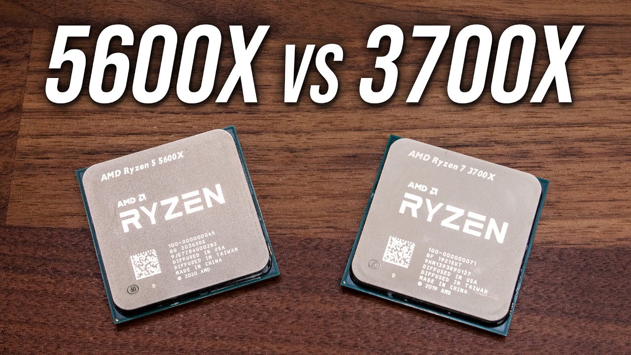 3700x vs 5600x