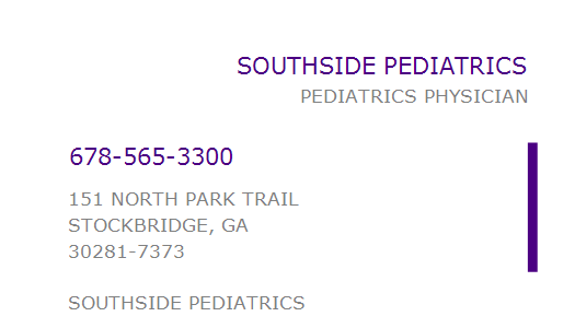 southside pediatrics stockbridge