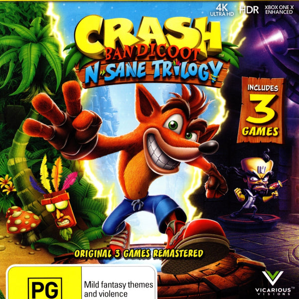 crash bandicoot remastered xbox one