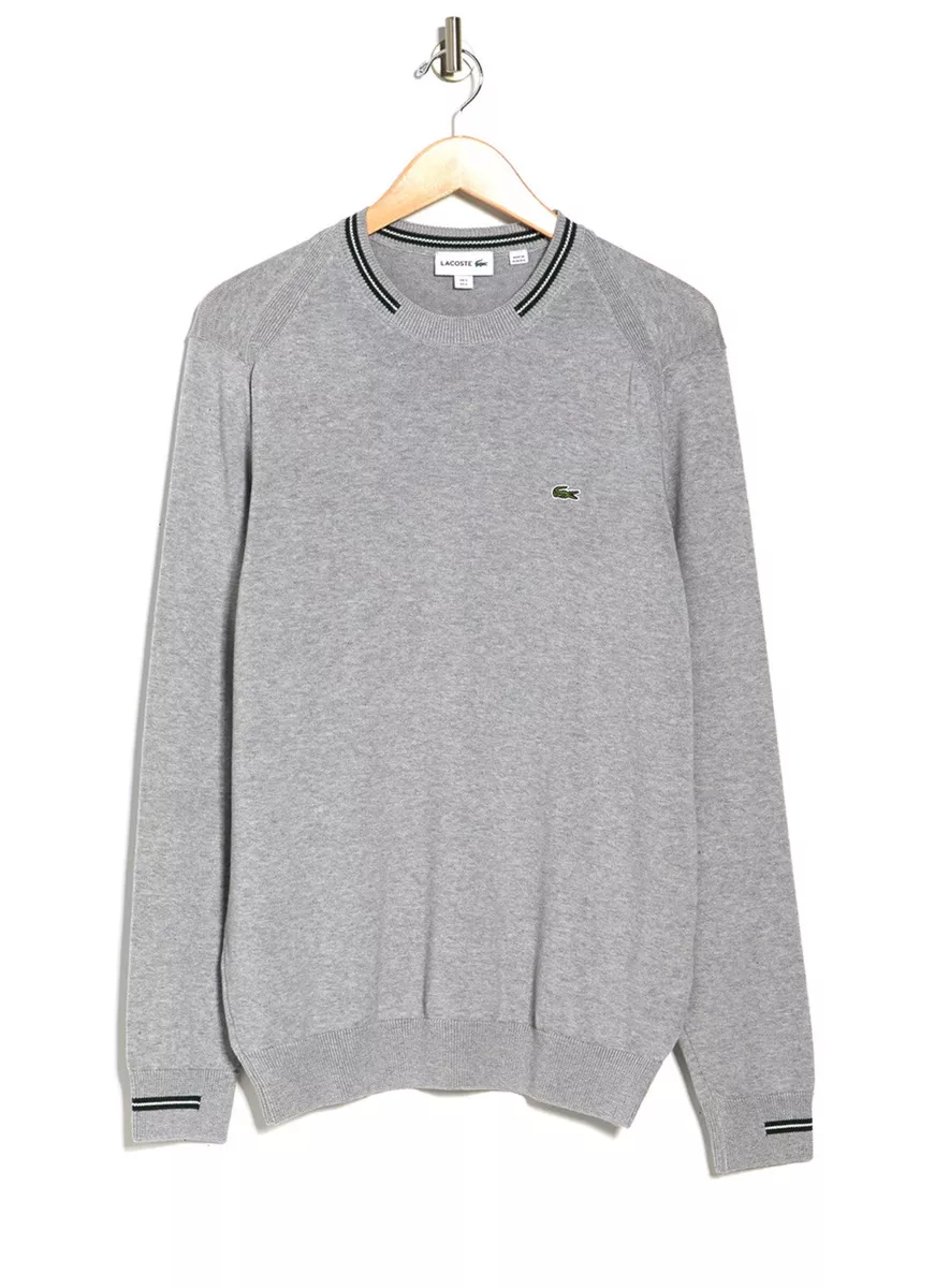 lacoste long sleeve sweater