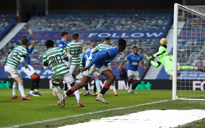 celtic rangers score today live score