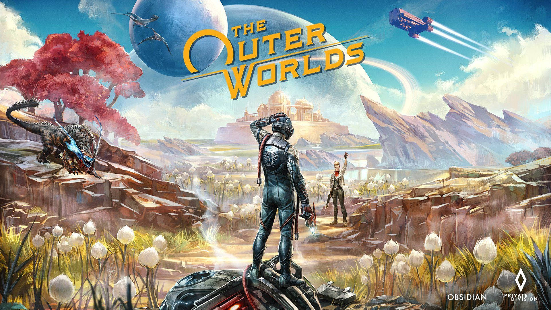 outer worlds wallpaper