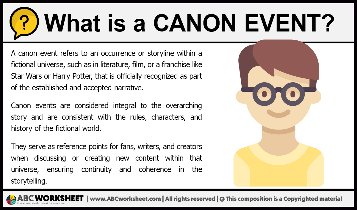 define canon event