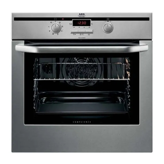 aeg oven manual