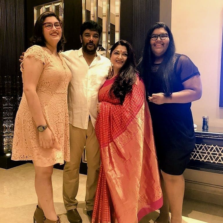 kushboo daughters height