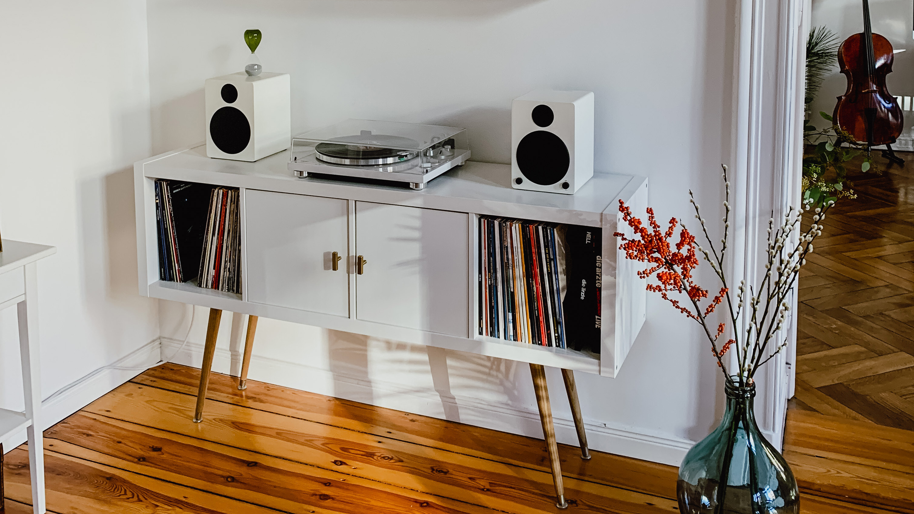 ikea record storage