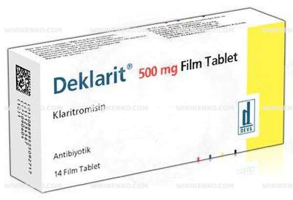 deklarit 500 mg yan etkileri