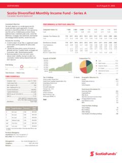 scotia canadian dividend fund