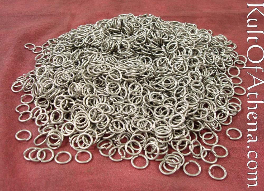 chainmail rings stainless steel