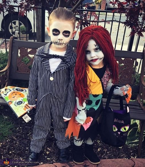 disfraz de jack y sally