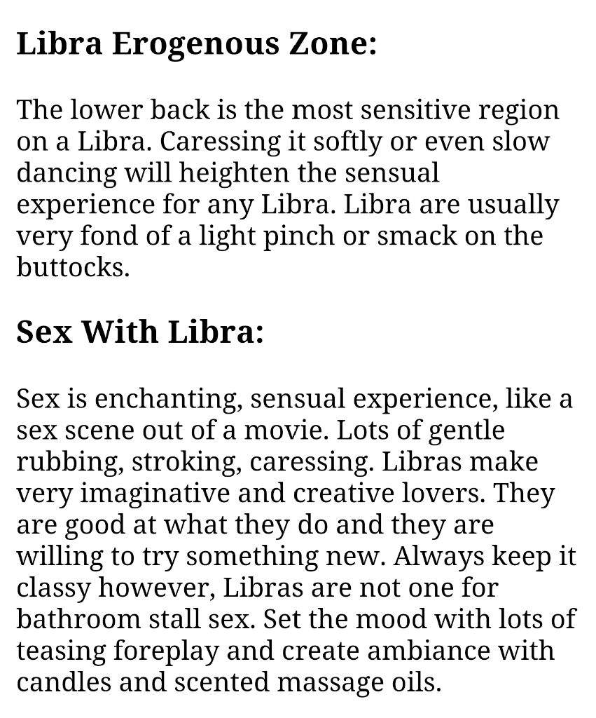 erogenous zones of libra woman