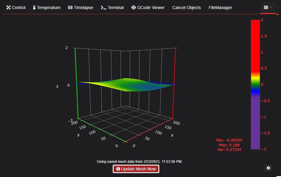 octopi bed visualizer