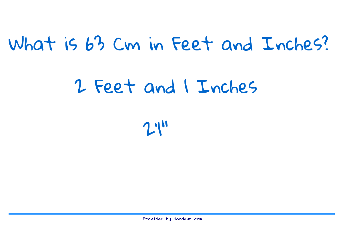 63cm in inches