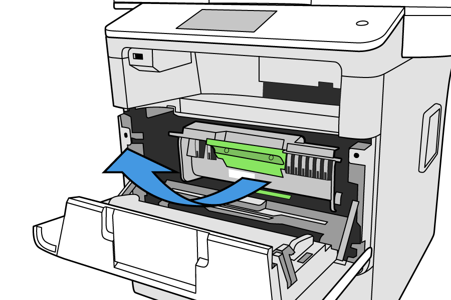 how to change toner brother printer