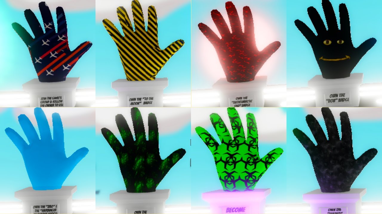 how many gloves are in slap battles